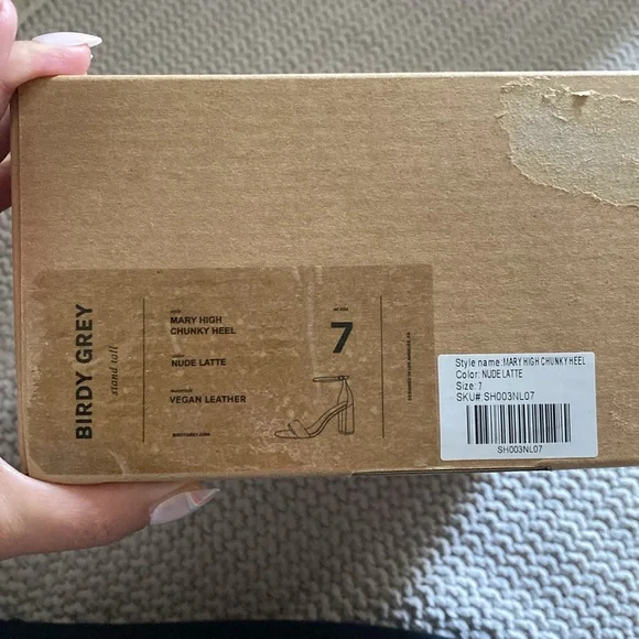 Birdy Grey Tan Heels - Picture 4 of 4